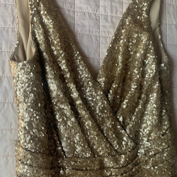 Gold dress from Designer Sorella Vita - Picture 5 of 7